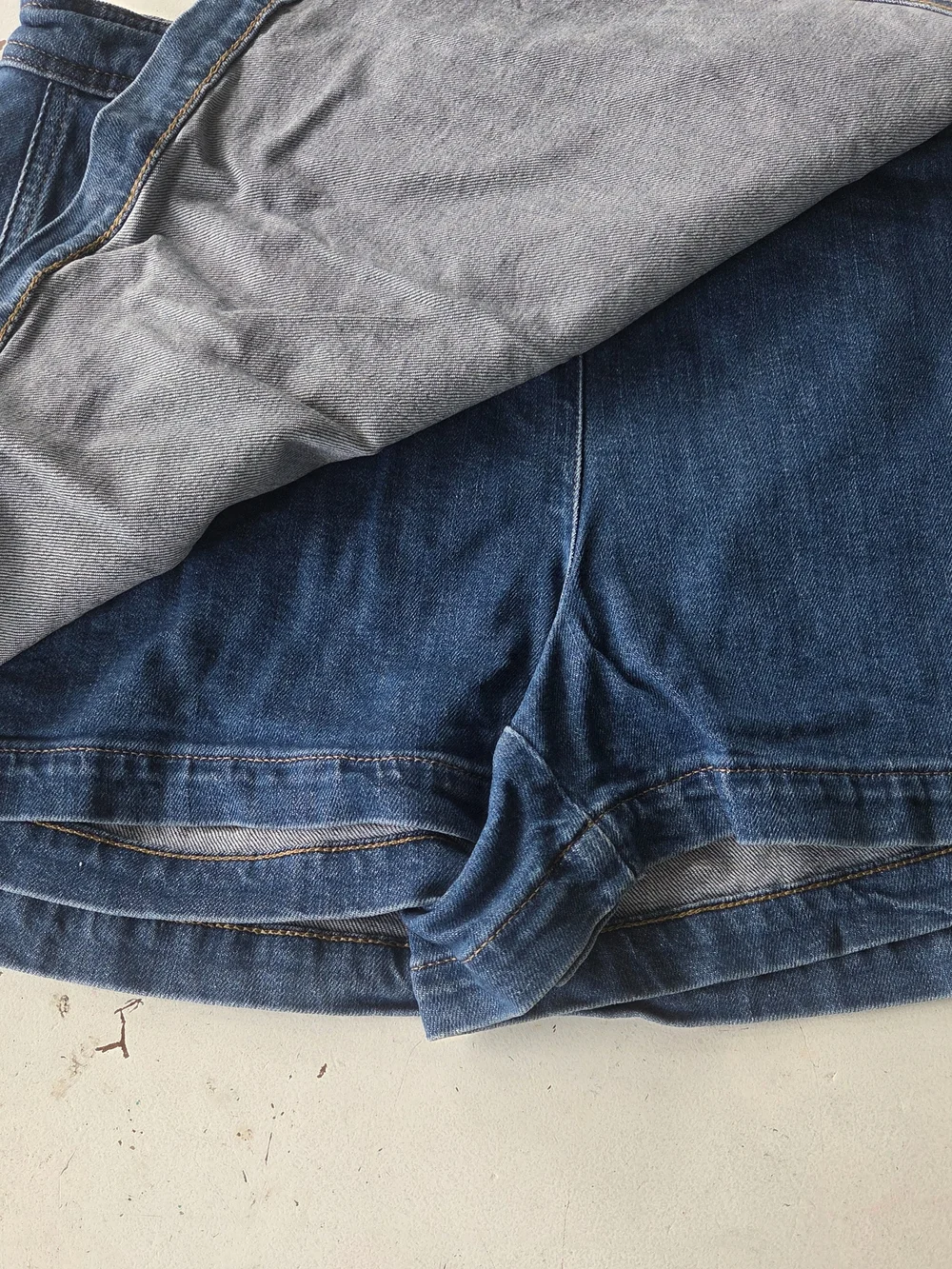 JCREW 10 Skort Medium Denim Wash